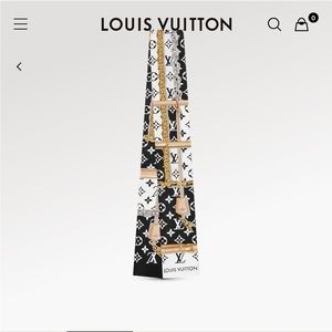 Louis Vuitton Monogram Confidential silk bandeau